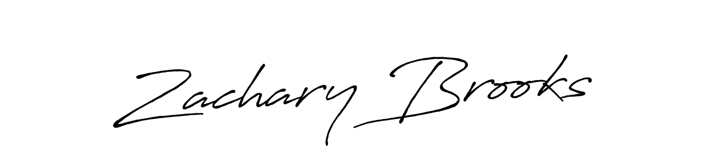 Similarly Antro_Vectra_Bolder is the best handwritten signature design. Signature creator online .You can use it as an online autograph creator for name Zachary Brooks. Zachary Brooks signature style 7 images and pictures png