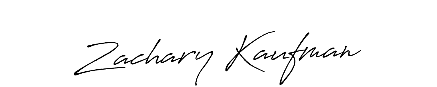 Use a signature maker to create a handwritten signature online. With this signature software, you can design (Antro_Vectra_Bolder) your own signature for name Zachary Kaufman. Zachary Kaufman signature style 7 images and pictures png