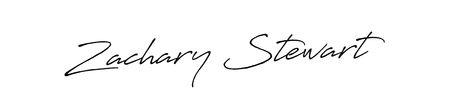 Also You can easily find your signature by using the search form. We will create Zachary Stewart name handwritten signature images for you free of cost using Antro_Vectra_Bolder sign style. Zachary Stewart signature style 7 images and pictures png