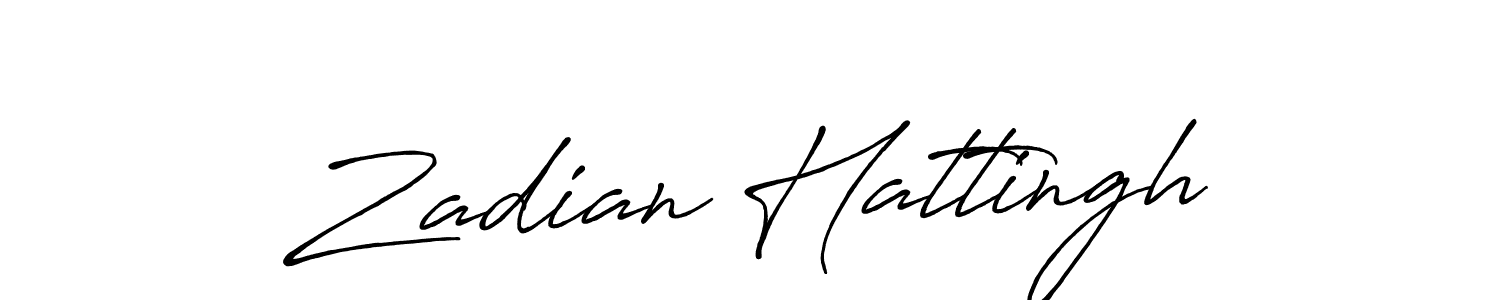 You can use this online signature creator to create a handwritten signature for the name Zadian Hattingh. This is the best online autograph maker. Zadian Hattingh signature style 7 images and pictures png