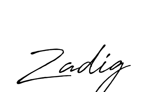 How to Draw Zadig signature style? Antro_Vectra_Bolder is a latest design signature styles for name Zadig. Zadig signature style 7 images and pictures png