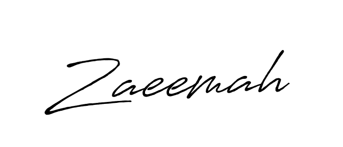 Once you've used our free online signature maker to create your best signature Antro_Vectra_Bolder style, it's time to enjoy all of the benefits that Zaeemah name signing documents. Zaeemah signature style 7 images and pictures png
