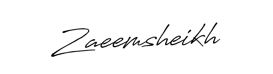 if you are searching for the best signature style for your name Zaeemsheikh. so please give up your signature search. here we have designed multiple signature styles  using Antro_Vectra_Bolder. Zaeemsheikh signature style 7 images and pictures png