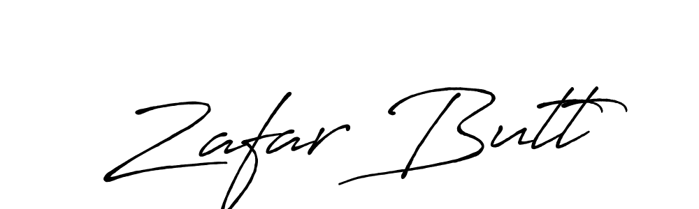 Make a beautiful signature design for name Zafar Butt. Use this online signature maker to create a handwritten signature for free. Zafar Butt signature style 7 images and pictures png