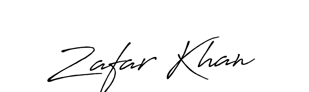 How to make Zafar Khan signature? Antro_Vectra_Bolder is a professional autograph style. Create handwritten signature for Zafar Khan name. Zafar Khan signature style 7 images and pictures png