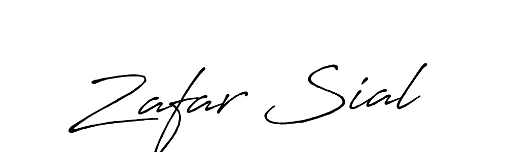 How to make Zafar Sial signature? Antro_Vectra_Bolder is a professional autograph style. Create handwritten signature for Zafar Sial name. Zafar Sial signature style 7 images and pictures png