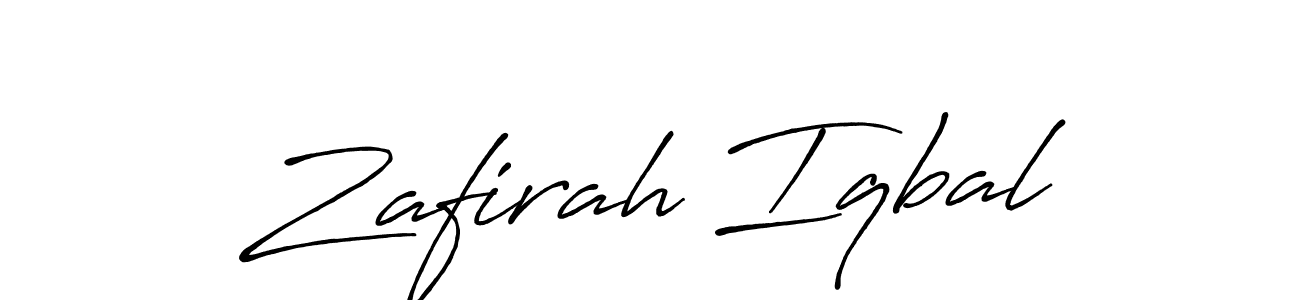Here are the top 10 professional signature styles for the name Zafirah Iqbal. These are the best autograph styles you can use for your name. Zafirah Iqbal signature style 7 images and pictures png