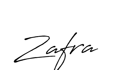 Make a beautiful signature design for name Zafra. With this signature (Antro_Vectra_Bolder) style, you can create a handwritten signature for free. Zafra signature style 7 images and pictures png