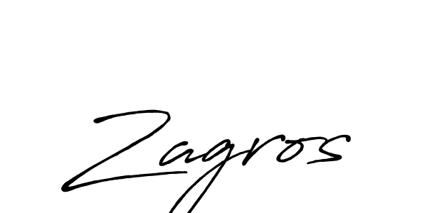 Also we have Zagros name is the best signature style. Create professional handwritten signature collection using Antro_Vectra_Bolder autograph style. Zagros signature style 7 images and pictures png