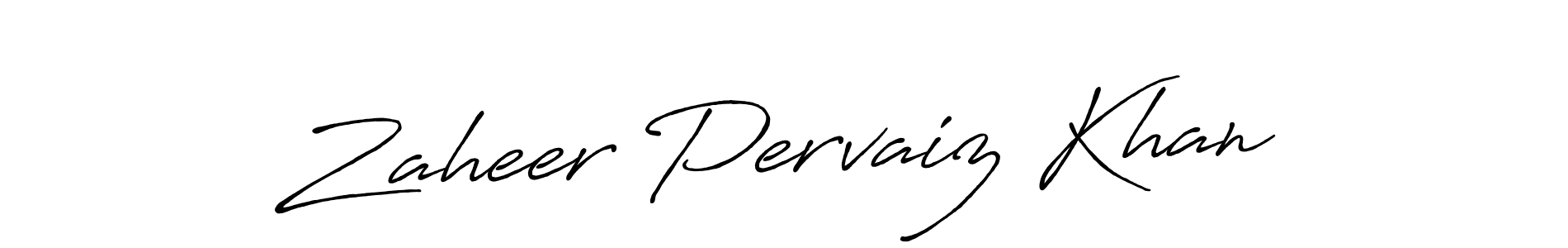 You can use this online signature creator to create a handwritten signature for the name Zaheer Pervaiz Khan. This is the best online autograph maker. Zaheer Pervaiz Khan signature style 7 images and pictures png