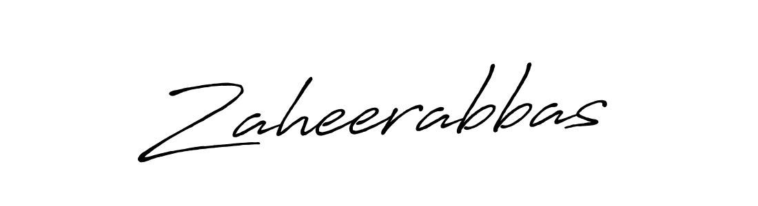 Zaheerabbas stylish signature style. Best Handwritten Sign (Antro_Vectra_Bolder) for my name. Handwritten Signature Collection Ideas for my name Zaheerabbas. Zaheerabbas signature style 7 images and pictures png