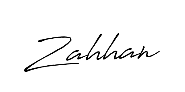 Once you've used our free online signature maker to create your best signature Antro_Vectra_Bolder style, it's time to enjoy all of the benefits that Zahhan name signing documents. Zahhan signature style 7 images and pictures png
