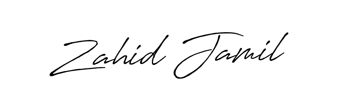 Similarly Antro_Vectra_Bolder is the best handwritten signature design. Signature creator online .You can use it as an online autograph creator for name Zahid Jamil. Zahid Jamil signature style 7 images and pictures png