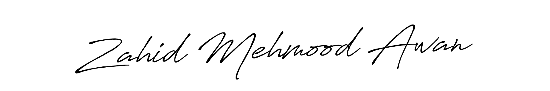 Once you've used our free online signature maker to create your best signature Antro_Vectra_Bolder style, it's time to enjoy all of the benefits that Zahid Mehmood Awan name signing documents. Zahid Mehmood Awan signature style 7 images and pictures png