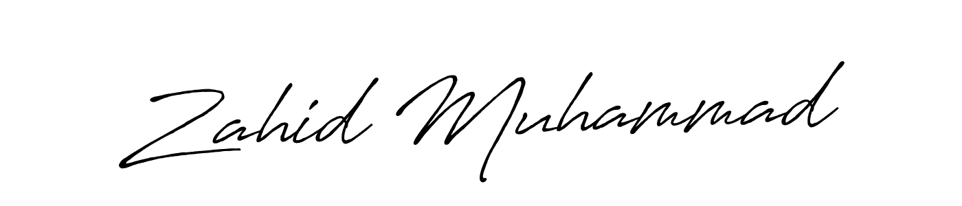 Similarly Antro_Vectra_Bolder is the best handwritten signature design. Signature creator online .You can use it as an online autograph creator for name Zahid Muhammad. Zahid Muhammad signature style 7 images and pictures png