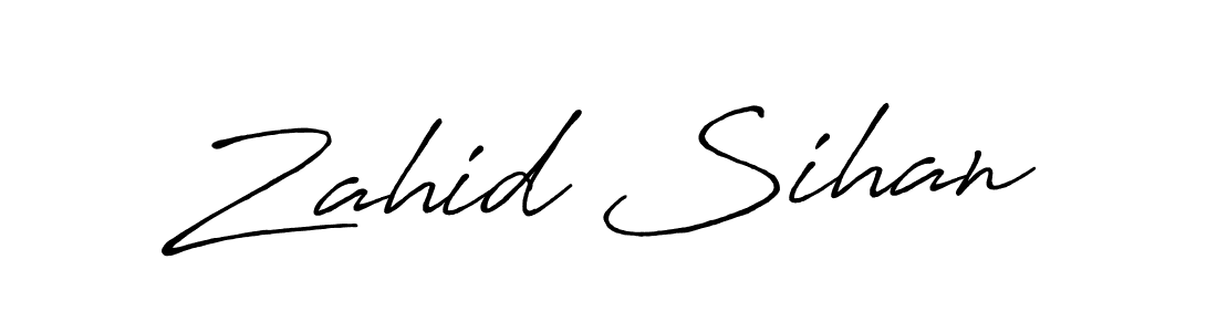 See photos of Zahid Sihan official signature by Spectra . Check more albums & portfolios. Read reviews & check more about Antro_Vectra_Bolder font. Zahid Sihan signature style 7 images and pictures png