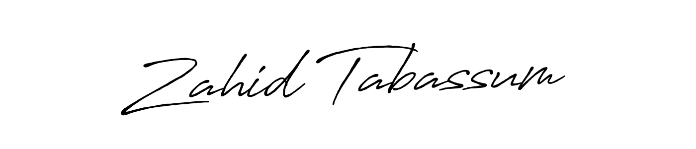You can use this online signature creator to create a handwritten signature for the name Zahid Tabassum. This is the best online autograph maker. Zahid Tabassum signature style 7 images and pictures png