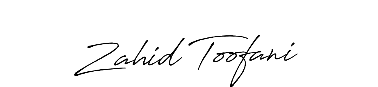 if you are searching for the best signature style for your name Zahid Toofani. so please give up your signature search. here we have designed multiple signature styles  using Antro_Vectra_Bolder. Zahid Toofani signature style 7 images and pictures png
