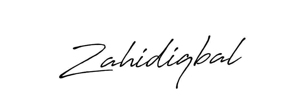 Similarly Antro_Vectra_Bolder is the best handwritten signature design. Signature creator online .You can use it as an online autograph creator for name Zahidiqbal. Zahidiqbal signature style 7 images and pictures png