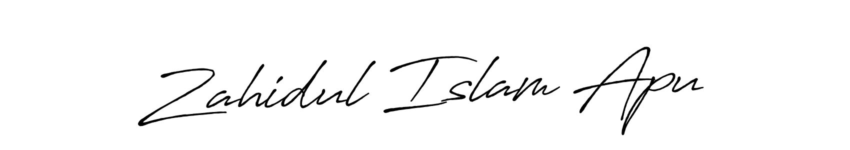 How to make Zahidul Islam Apu signature? Antro_Vectra_Bolder is a professional autograph style. Create handwritten signature for Zahidul Islam Apu name. Zahidul Islam Apu signature style 7 images and pictures png