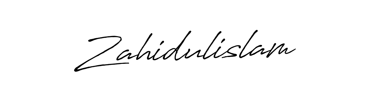Make a beautiful signature design for name Zahidulislam. Use this online signature maker to create a handwritten signature for free. Zahidulislam signature style 7 images and pictures png