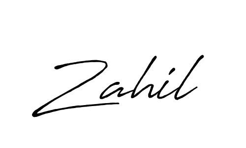 Best and Professional Signature Style for Zahil. Antro_Vectra_Bolder Best Signature Style Collection. Zahil signature style 7 images and pictures png