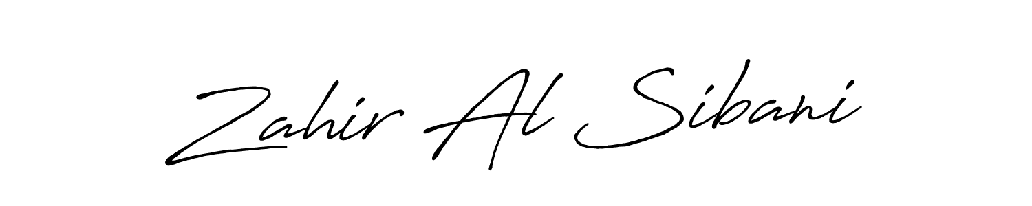 You should practise on your own different ways (Antro_Vectra_Bolder) to write your name (Zahir Al Sibani) in signature. don't let someone else do it for you. Zahir Al Sibani signature style 7 images and pictures png
