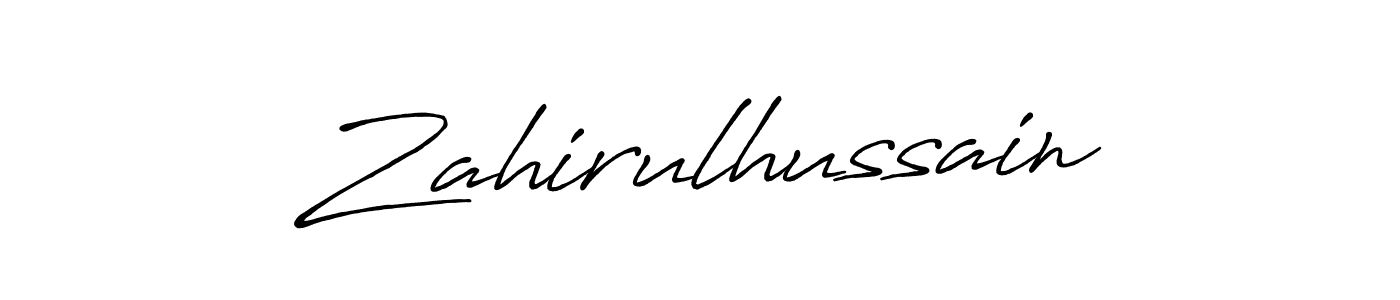 This is the best signature style for the Zahirulhussain name. Also you like these signature font (Antro_Vectra_Bolder). Mix name signature. Zahirulhussain signature style 7 images and pictures png