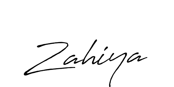 It looks lik you need a new signature style for name Zahiya. Design unique handwritten (Antro_Vectra_Bolder) signature with our free signature maker in just a few clicks. Zahiya signature style 7 images and pictures png