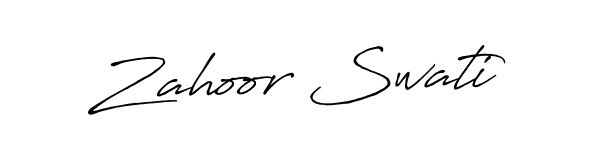 Also You can easily find your signature by using the search form. We will create Zahoor Swati name handwritten signature images for you free of cost using Antro_Vectra_Bolder sign style. Zahoor Swati signature style 7 images and pictures png