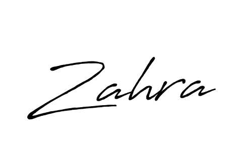 Antro_Vectra_Bolder is a professional signature style that is perfect for those who want to add a touch of class to their signature. It is also a great choice for those who want to make their signature more unique. Get Zahra name to fancy signature for free. Zahra signature style 7 images and pictures png
