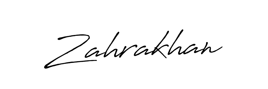 The best way (Antro_Vectra_Bolder) to make a short signature is to pick only two or three words in your name. The name Zahrakhan include a total of six letters. For converting this name. Zahrakhan signature style 7 images and pictures png