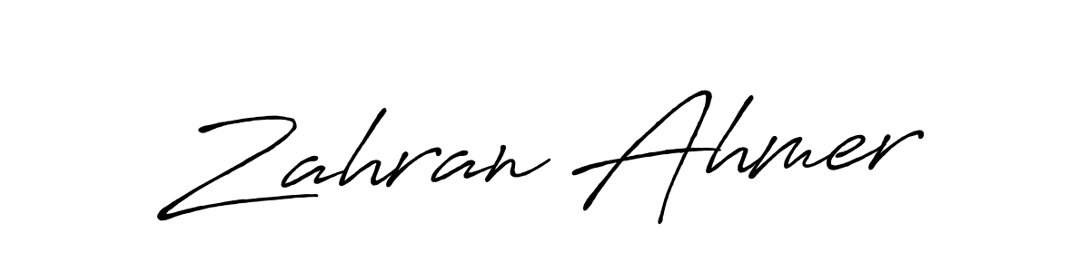 Here are the top 10 professional signature styles for the name Zahran Ahmer. These are the best autograph styles you can use for your name. Zahran Ahmer signature style 7 images and pictures png