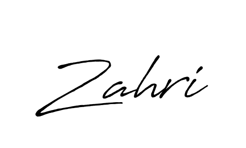 It looks lik you need a new signature style for name Zahri. Design unique handwritten (Antro_Vectra_Bolder) signature with our free signature maker in just a few clicks. Zahri signature style 7 images and pictures png