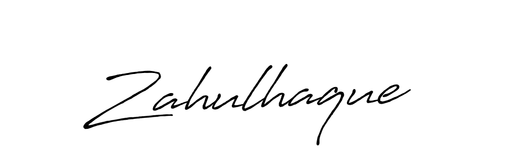 Once you've used our free online signature maker to create your best signature Antro_Vectra_Bolder style, it's time to enjoy all of the benefits that Zahulhaque name signing documents. Zahulhaque signature style 7 images and pictures png