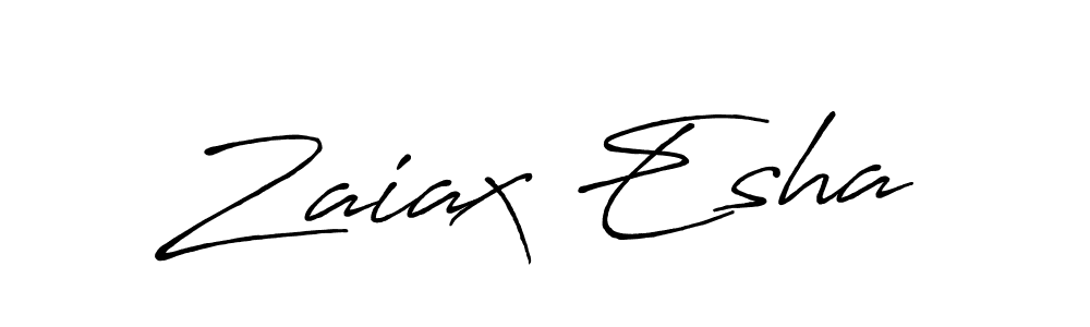 Best and Professional Signature Style for Zaiax Esha. Antro_Vectra_Bolder Best Signature Style Collection. Zaiax Esha signature style 7 images and pictures png