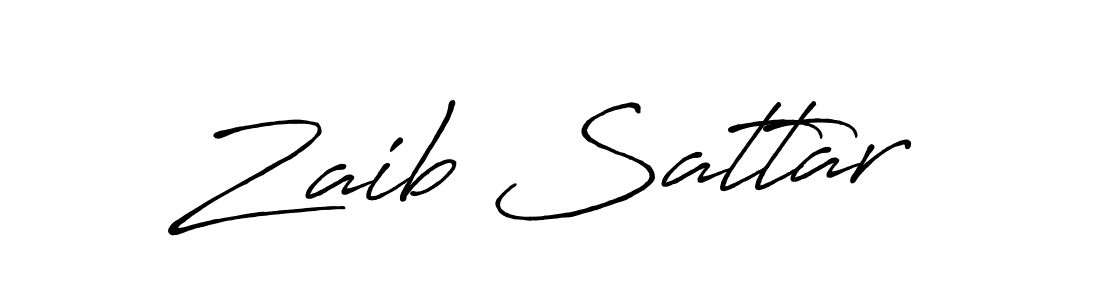 Use a signature maker to create a handwritten signature online. With this signature software, you can design (Antro_Vectra_Bolder) your own signature for name Zaib Sattar. Zaib Sattar signature style 7 images and pictures png