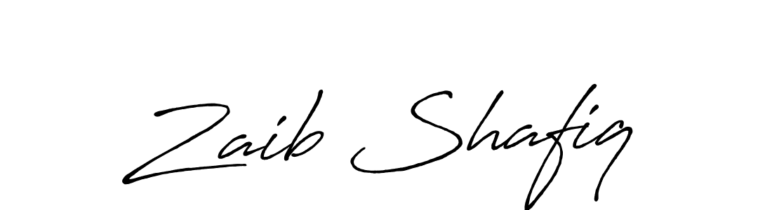 It looks lik you need a new signature style for name Zaib Shafiq. Design unique handwritten (Antro_Vectra_Bolder) signature with our free signature maker in just a few clicks. Zaib Shafiq signature style 7 images and pictures png