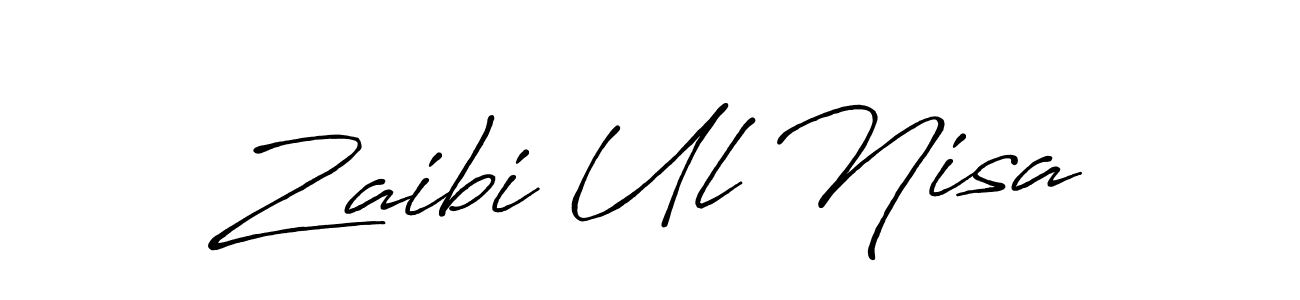 Similarly Antro_Vectra_Bolder is the best handwritten signature design. Signature creator online .You can use it as an online autograph creator for name Zaibi Ul Nisa. Zaibi Ul Nisa signature style 7 images and pictures png