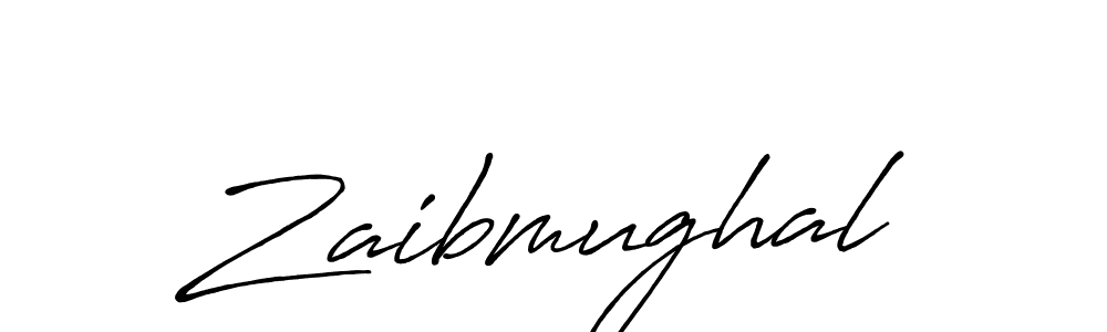 Create a beautiful signature design for name Zaibmughal. With this signature (Antro_Vectra_Bolder) fonts, you can make a handwritten signature for free. Zaibmughal signature style 7 images and pictures png