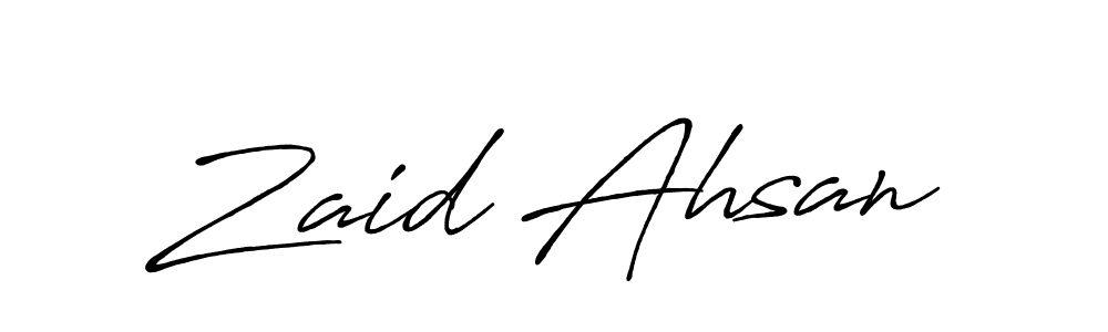 Here are the top 10 professional signature styles for the name Zaid Ahsan. These are the best autograph styles you can use for your name. Zaid Ahsan signature style 7 images and pictures png