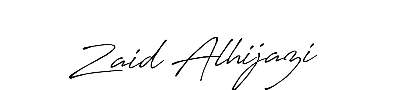 Best and Professional Signature Style for Zaid Alhijazi. Antro_Vectra_Bolder Best Signature Style Collection. Zaid Alhijazi signature style 7 images and pictures png