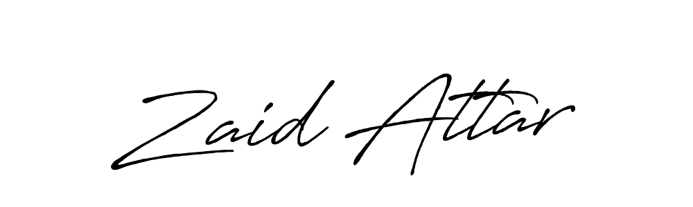 Best and Professional Signature Style for Zaid Attar. Antro_Vectra_Bolder Best Signature Style Collection. Zaid Attar signature style 7 images and pictures png