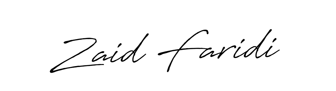Antro_Vectra_Bolder is a professional signature style that is perfect for those who want to add a touch of class to their signature. It is also a great choice for those who want to make their signature more unique. Get Zaid Faridi name to fancy signature for free. Zaid Faridi signature style 7 images and pictures png