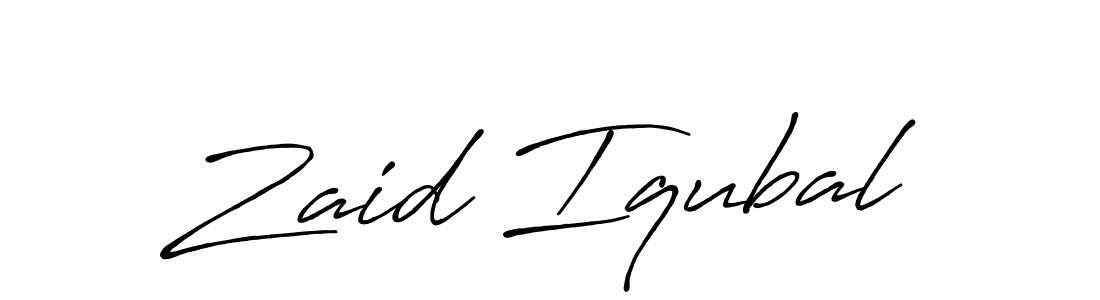 How to Draw Zaid Iqubal signature style? Antro_Vectra_Bolder is a latest design signature styles for name Zaid Iqubal. Zaid Iqubal signature style 7 images and pictures png