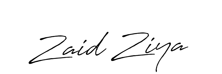 Make a short Zaid Ziya signature style. Manage your documents anywhere anytime using Antro_Vectra_Bolder. Create and add eSignatures, submit forms, share and send files easily. Zaid Ziya signature style 7 images and pictures png