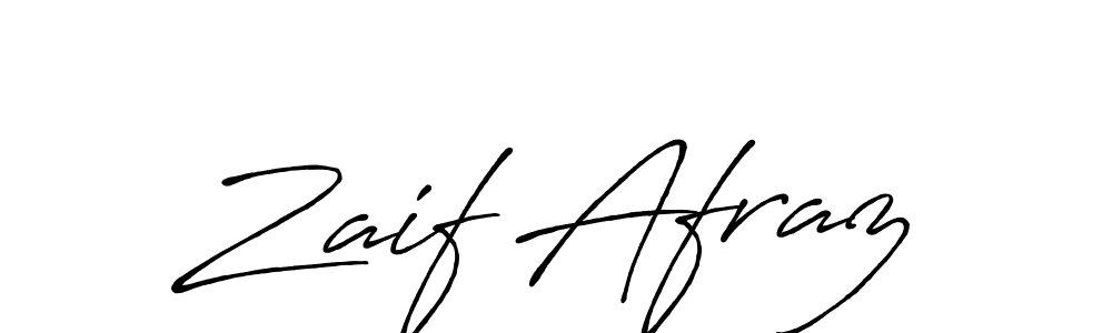 Also You can easily find your signature by using the search form. We will create Zaif Afraz name handwritten signature images for you free of cost using Antro_Vectra_Bolder sign style. Zaif Afraz signature style 7 images and pictures png