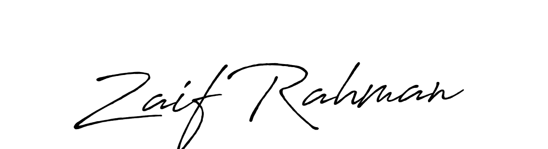 This is the best signature style for the Zaif Rahman name. Also you like these signature font (Antro_Vectra_Bolder). Mix name signature. Zaif Rahman signature style 7 images and pictures png