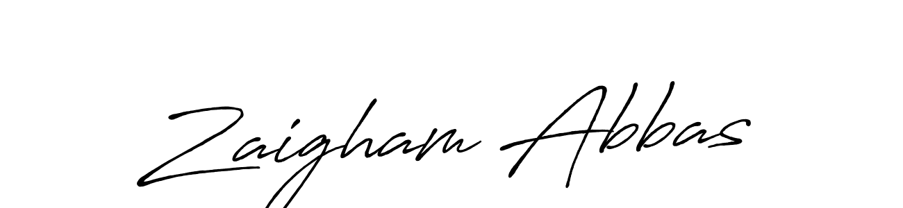 Similarly Antro_Vectra_Bolder is the best handwritten signature design. Signature creator online .You can use it as an online autograph creator for name Zaigham Abbas. Zaigham Abbas signature style 7 images and pictures png
