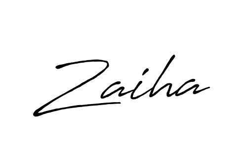 Make a short Zaiha signature style. Manage your documents anywhere anytime using Antro_Vectra_Bolder. Create and add eSignatures, submit forms, share and send files easily. Zaiha signature style 7 images and pictures png